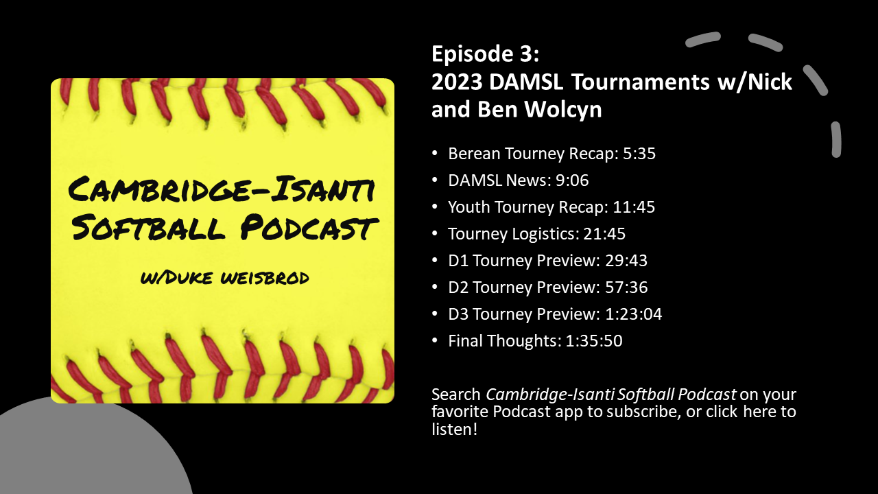 2023 Adult Tourney Brackets DAMSL